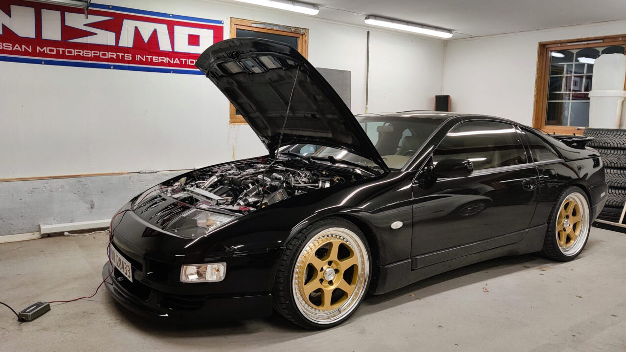 Modified Nissan 300ZX.