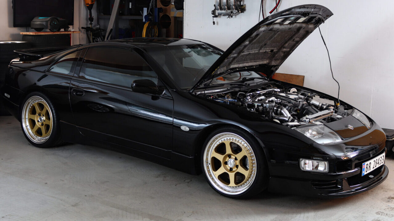 Modified Nissan 300ZX.